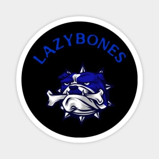 Lazybones bulldog Magnet